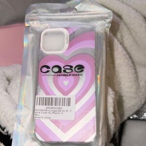 Pink Heart iPhone 13 Case